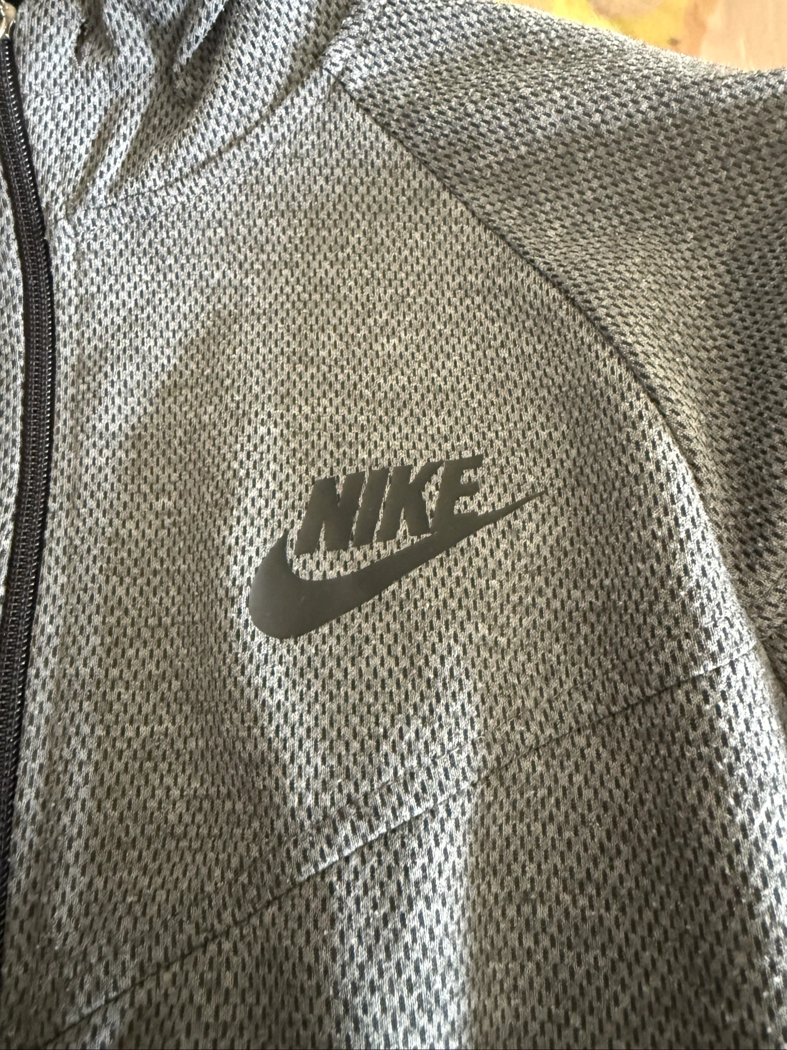 Jaqueta esportiva Nike Homem Running Cinza Mescla Tamanho M com Capuz – Muito Bom Estado – photo 10